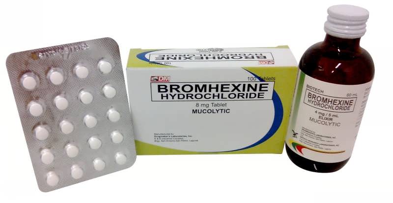 برم هگزين کلرايد ( BROMHEXIN HCL )