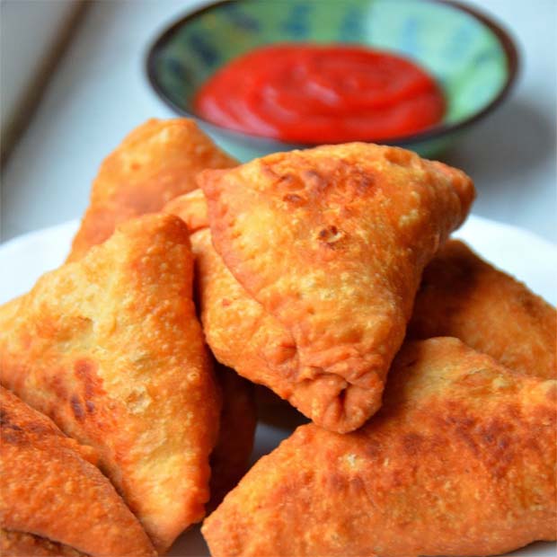 طرز تهیه سمبوسه عربی