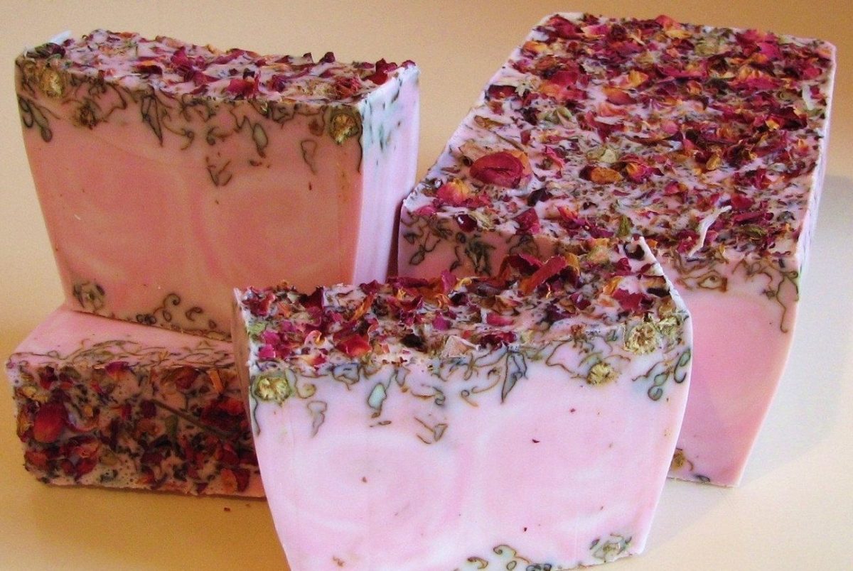 صابون گل رز و فواید آن
