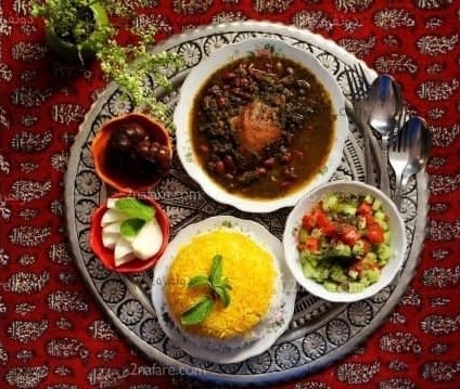 طرز تهیه خورشت ترشه سماق