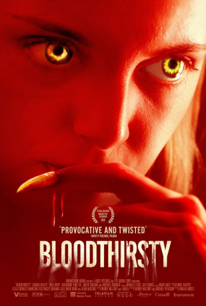 Amelia Moses ٬ فیلم خونخوار٬ خلاصه فیلم Bloodthirsty (2020) ٬ داستان فیلم خونخوار٬ ایران دخت ٬ ایراندخت