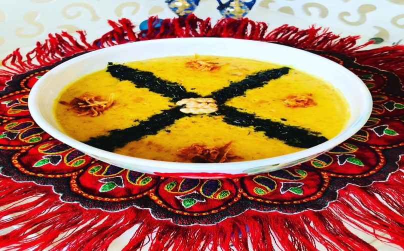 طرز تهیه آش بلغور و بادمجان ٬ طرز پخت آش بلغور و بادمجان ٬ درست کردن آش بلغور و بادمجان ٬ پختن آش بلغور و بادمجان ٬