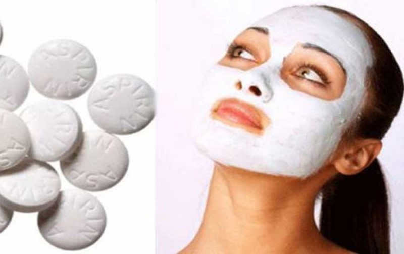 ماسک آسپیرین چیست ؟ , معجزه آسپرین در زیبایی پوست و مو , ماسک آسپرین برای لک , روش تهیه ماسک آسپرین , ماسک آلوئه ورا با آسپرین ,